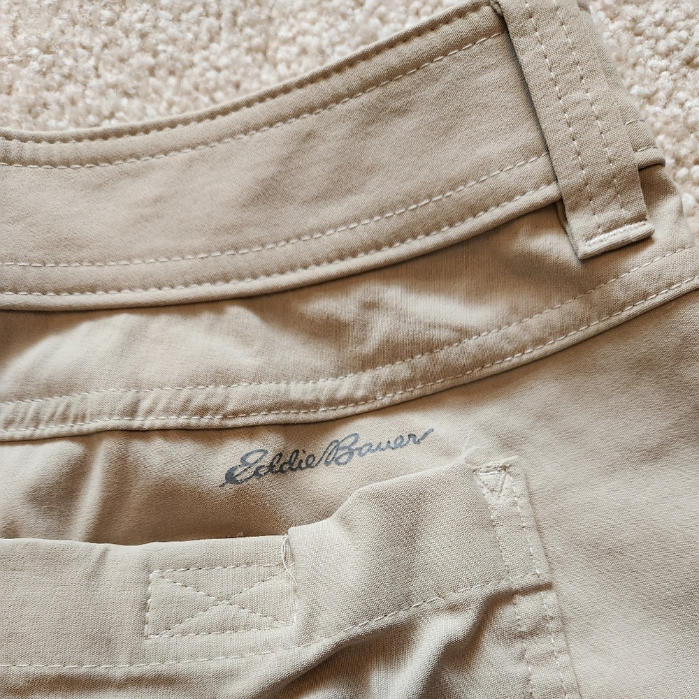 Eddie Bauer First Ascent Men's Tan Technical Pants - 34x30 - Picture 8 of 12